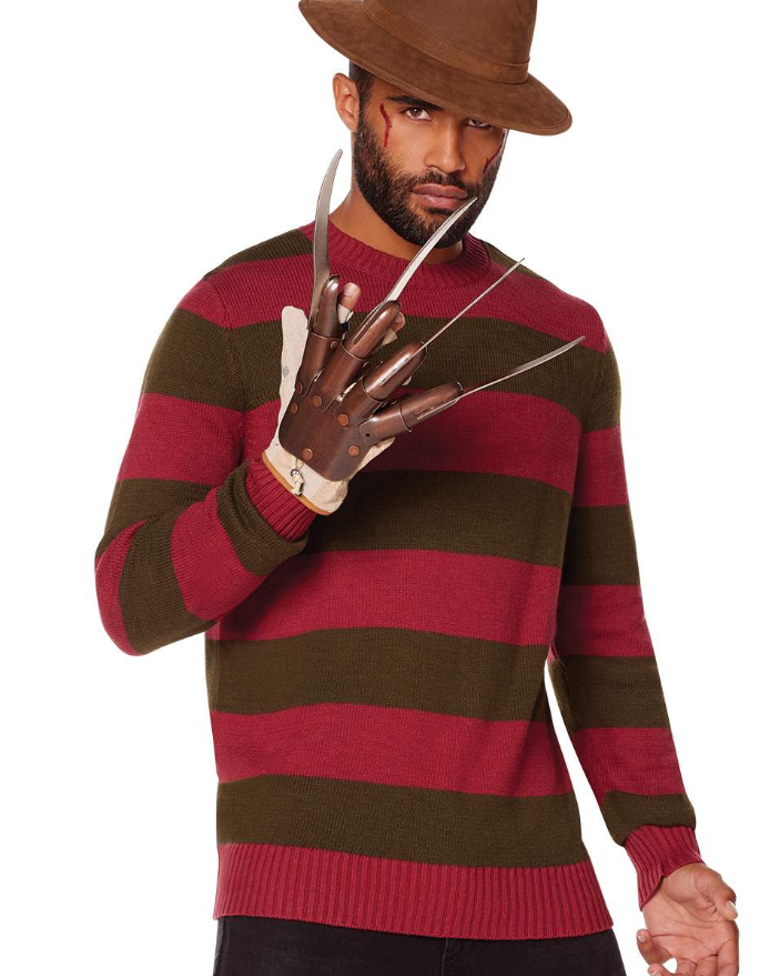 Freddy Kruger costume.