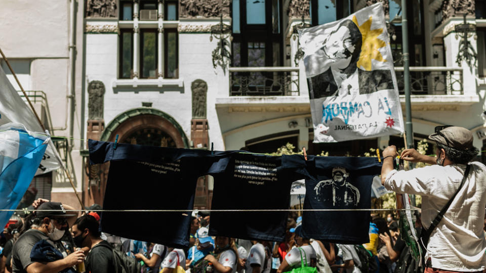 Hinchas de Maradona