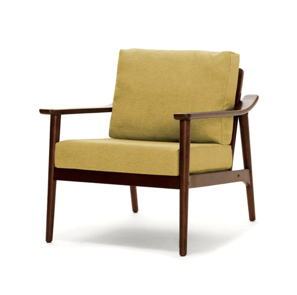 Levity Home Lounge Chair in Mustard