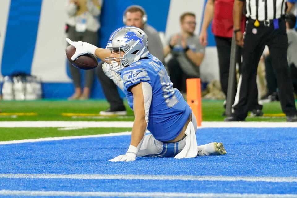 Detroit Lions' new tight ends shine in first game without T.J. Hockenson