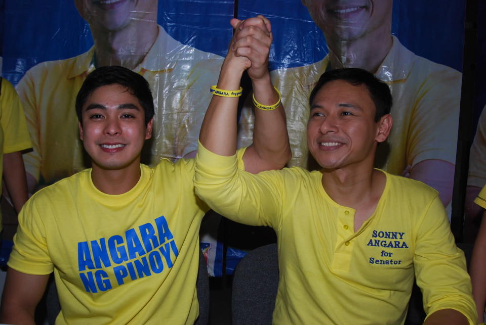 Will the Coco magic rub off on Angara who is off the Top 12 list, according to new polls?  (Photo by Enie Reyes)