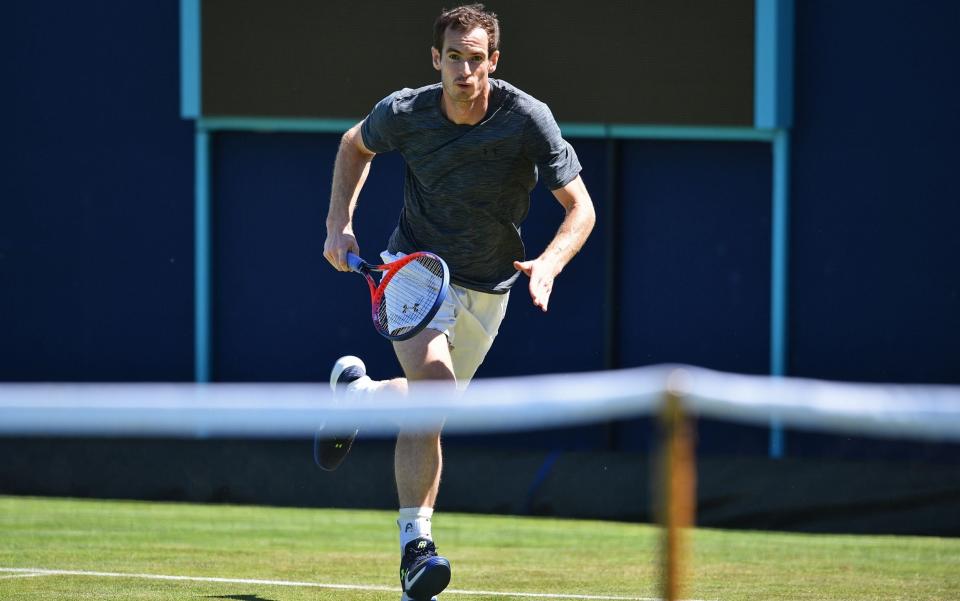 Andy Murray makes his much-anticipated return to tennis on Tuesday - AFP