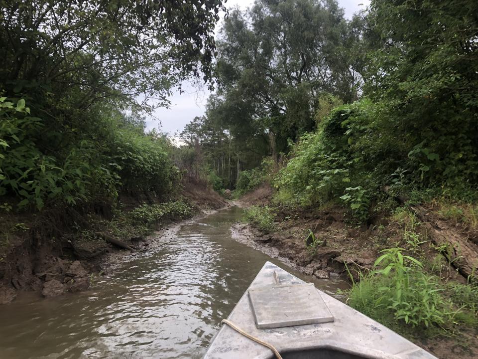 This area is no longer accessible&nbsp;due to sediment.