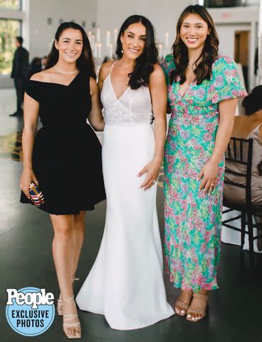 <p>Megan Burges Photography</p> Jordyn Wieber stands next to teammates Aly Raisman and Kyla Ross