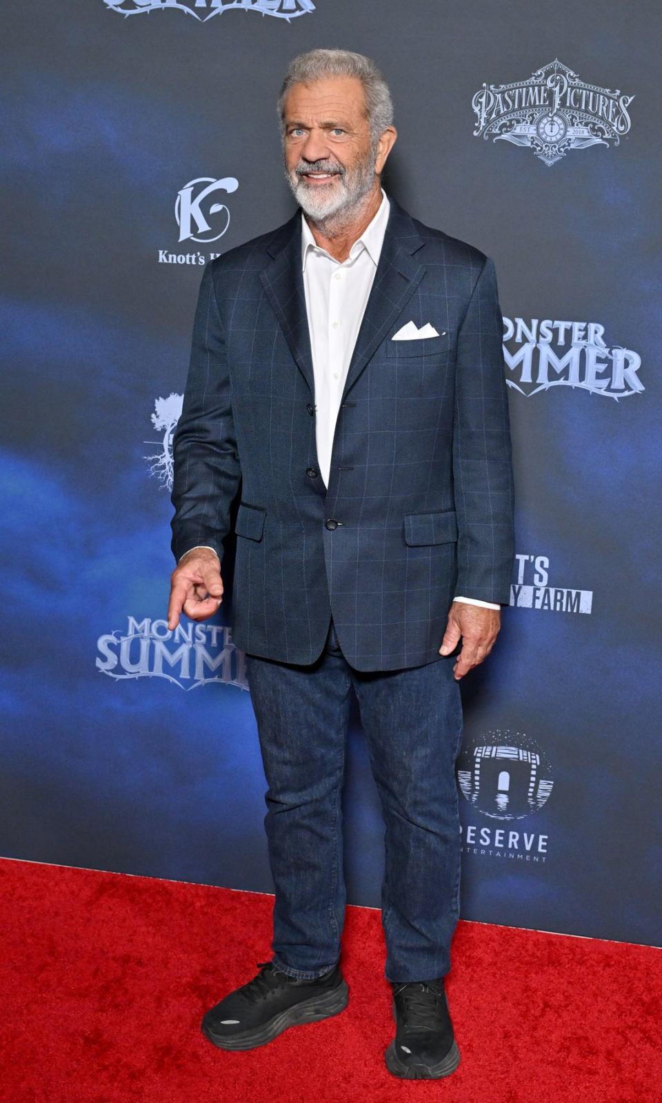 Mel Gibson en el estreno de '"Monster Summer"