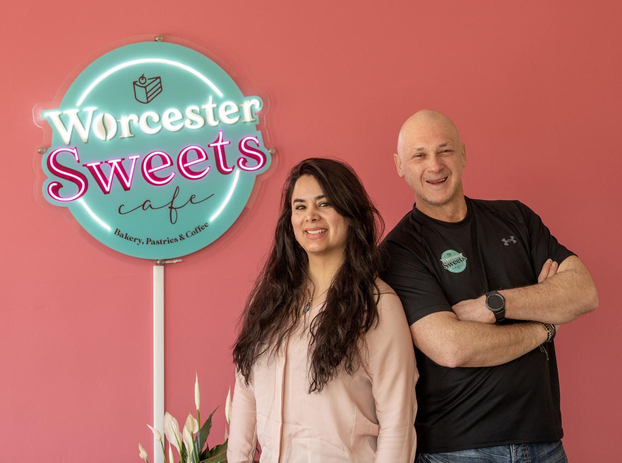 Diana and Norman Gallego own Worcester Sweets Cafe.