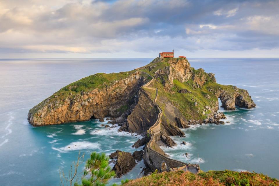 It’s 241 steps up to San Juan de Gaztelugatxe (Getty Images/iStockphoto)