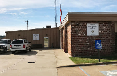 The Franklin County Sheriff Department and Jail, where Cody Franklin was tasered, is shown in Ozark, Arkansas, U.S. October 19, 2017. Picture taken October 19, 2017. REUTERS/Peter Eisler