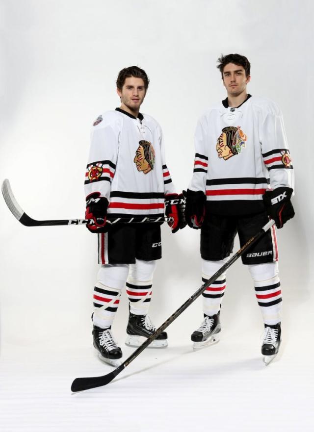 Blackhawks debut 2017 NHL Winter Classic jersey