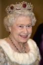 <p>The Queen had the Burmese Ruby tiara made by Garrard in 1973. It features 96 rubies that were gifted to her by Burma (now Myanmar) when she married the Duke of Edinburgh in 1947. The diamonds were also a wedding gift, from the Nizam of Hyderabad, the monarch of the Indian state of Hyderabad.</p>