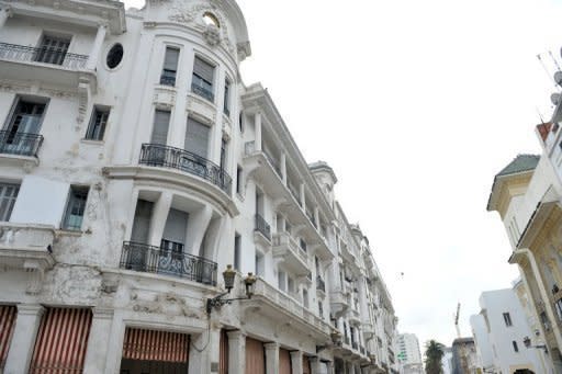 Buildings, built in the 1930s, in the European district of Casablanca. Real-estate developers often look to buy historic properties, tear them down and build more modern apartment buildings through which they can charge higher rents and recoup expenses