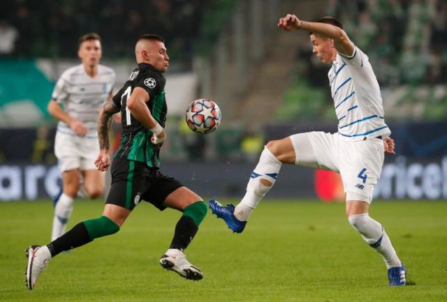 Ferencvaros draws 2-2 with Dynamo Kyiv in Champions League