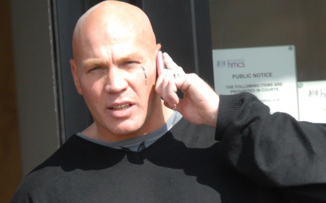 William Isaac outside court in Middlesbrough before his death in 2013 - MEN MEDIA