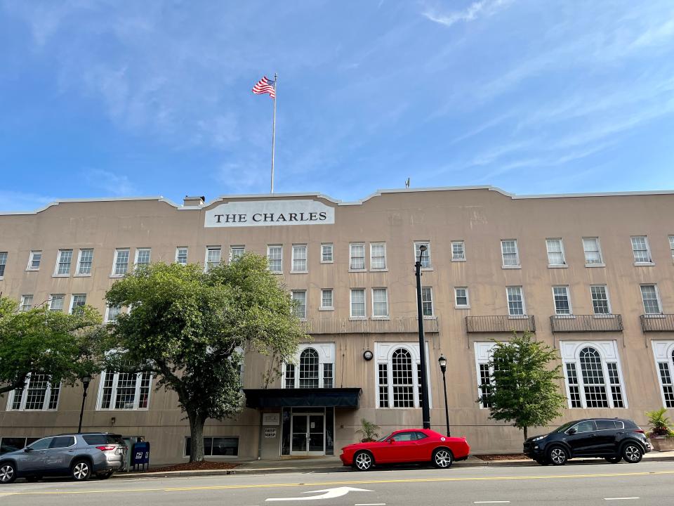The city of Shelby is moving forward with purchasing the historic Hotel Charles.