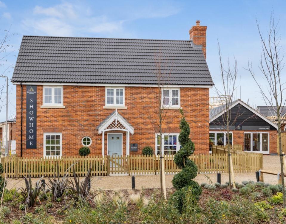 East Anglian Daily Times: The Chiltern show home at Church View in Bramford