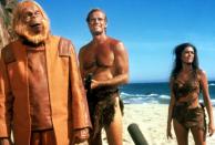 <p>The ending of the original <strong>Planet of the Apes</strong> movie has been parodied numerous times, but there's nothing funny about the shocking final scene. As an astronaut tries to escape a world run by primates, he stumbles across what's left of the Statue of Liberty and realizes he's been on Earth all along.</p>