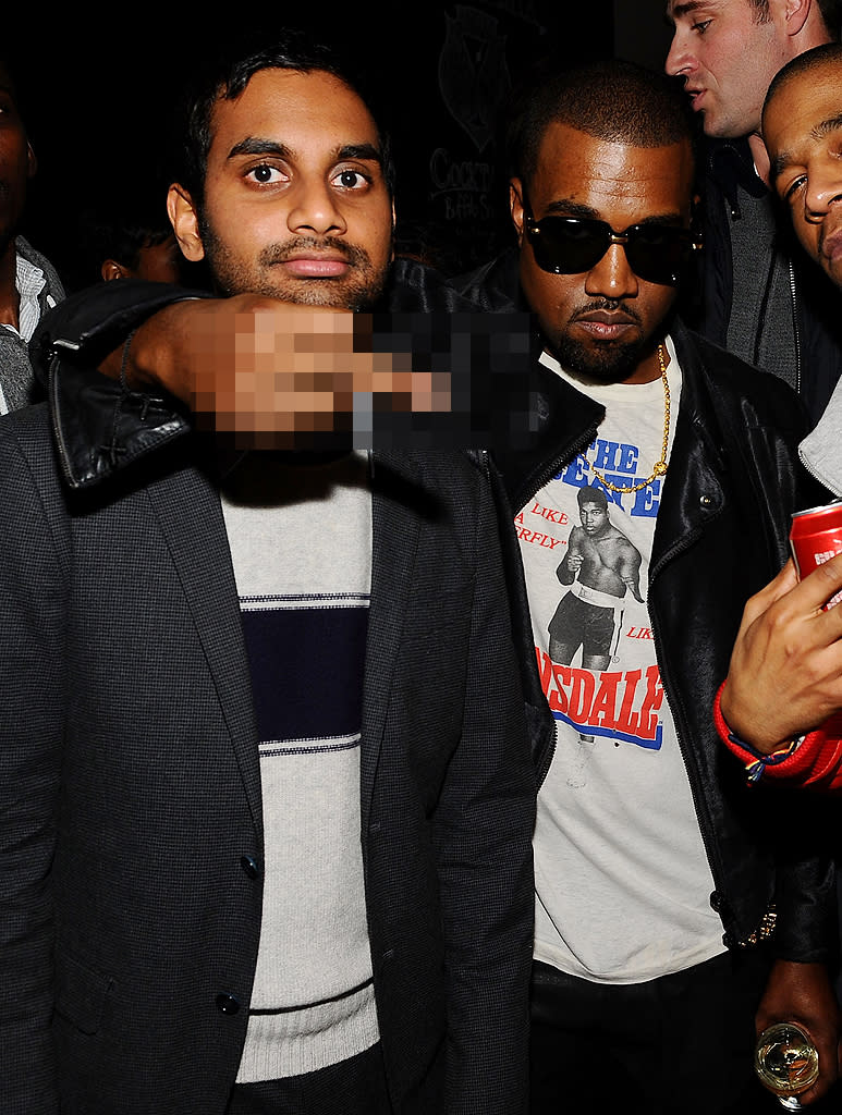 Aziz Ansari, Kanye West