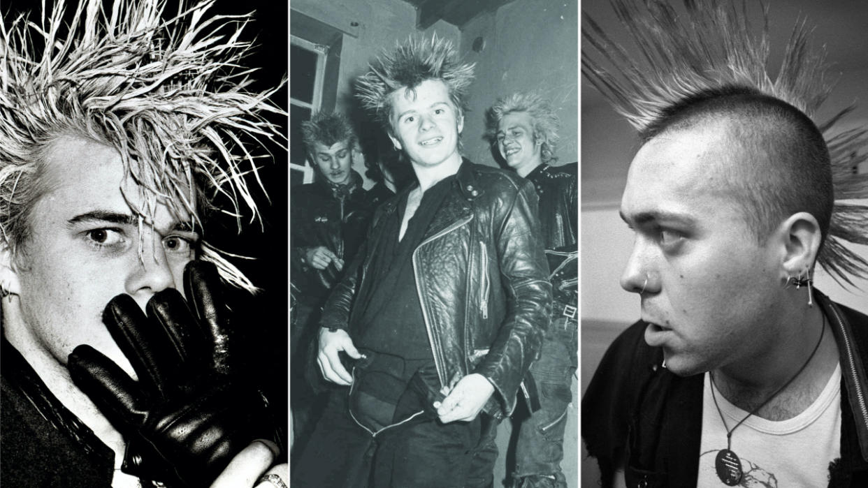  Punk bands GBH, Discharge and The Exploited 