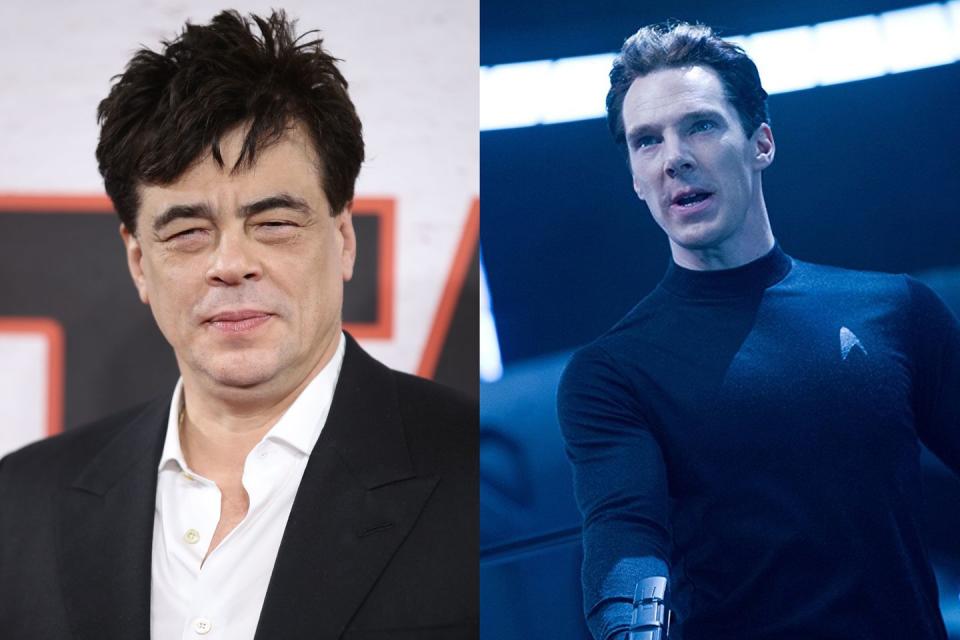 <p>Del Toro was in talks to play the iconic villain Khan in the 2013 <em>Star Trek</em> sequel, but the star walked away from negotiations after he and the production weren’t able to agree on the pay, <a href="http://www.vulture.com/2011/12/benicio-del-toro-star-trek-sequel-khan.html" rel="nofollow noopener" target="_blank" data-ylk="slk:Vulture reported;elm:context_link;itc:0;sec:content-canvas" class="link ">Vulture reported</a>. The buzzy part ended up in the lap of Benedict Cumberbatch instead.</p>