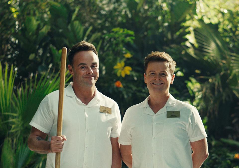 ant and dec, i'm a celebrity get me out of here 2023 advert