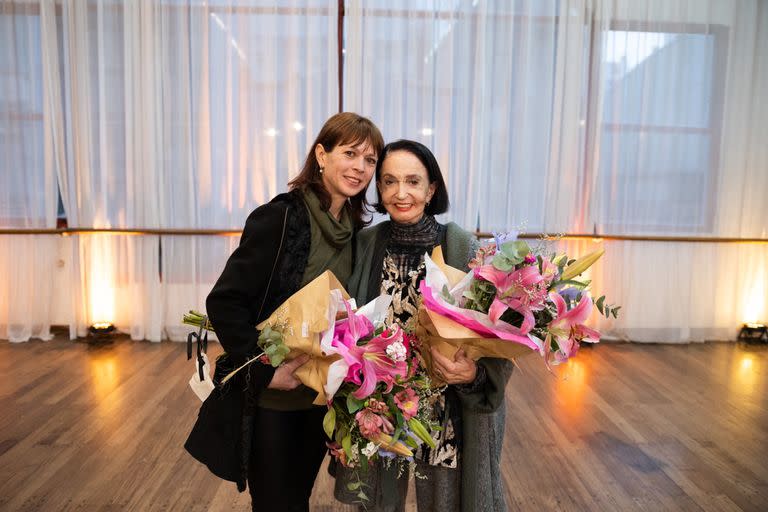 Julieta Paul, primera bailarina del Teatro Argentino de La Plata, y Marcia Haydée, distinguidas con el premio Arte y Cultura 2023