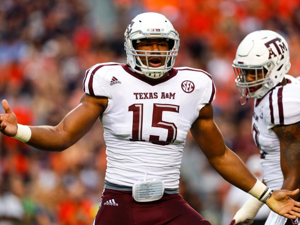 Cleveland selected Myles Garrett with the first overall pick