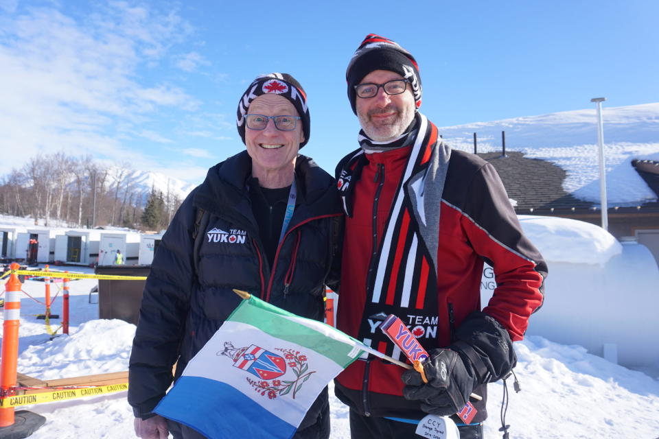 Whitehorse. Hanley was one of several government officials from Canada who attended the Arctic Winter Games. (Photo by Yereth Rosen/Alaska Beacon)