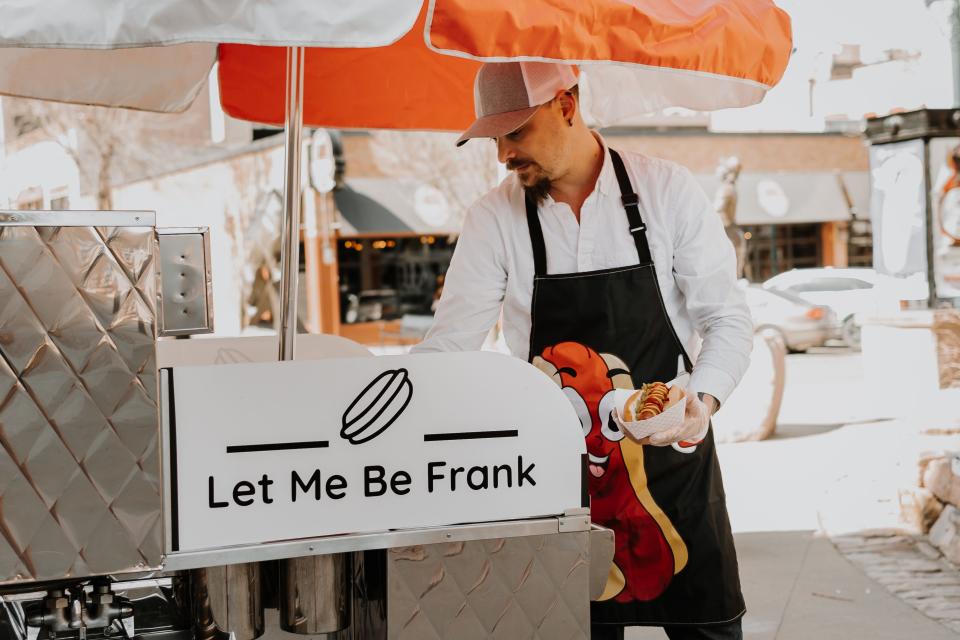 Let Me Be Frank, hot dog cart is opening in Sioux Falls April 1, 2022.