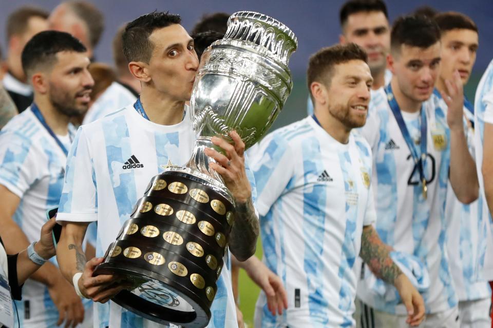 COPA AMERICA FINAL-DI MARIA (AP)