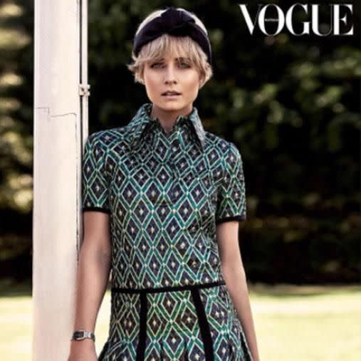 The fashion-loving star appeared in Vogue magazine last month. Photo: Instagram/tessacharis