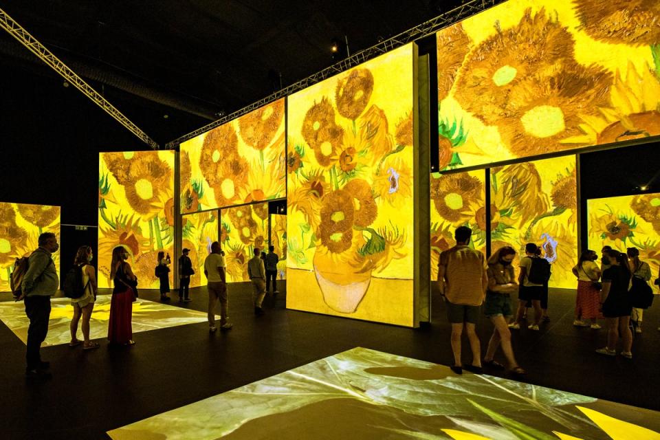 Step into a kaleidoscope of colour as you experience Van Gogh Alive - the world’s most visited immersive, multi-sensory experience.  After mesmerising a global audience of over 7 million people in 65 cities, Van Gogh Alive arrives in London and runs from 4th June to 26th September 2021. (Handout)