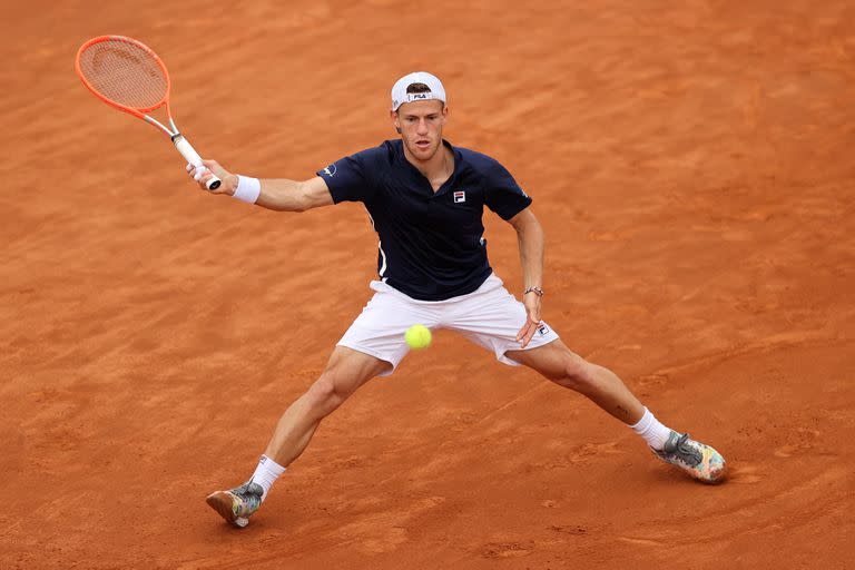 El argentino Diego Schwartzman, número 10 del mundo, cayó ante Richard Gasquet en su debut en el ATP de Lyon.