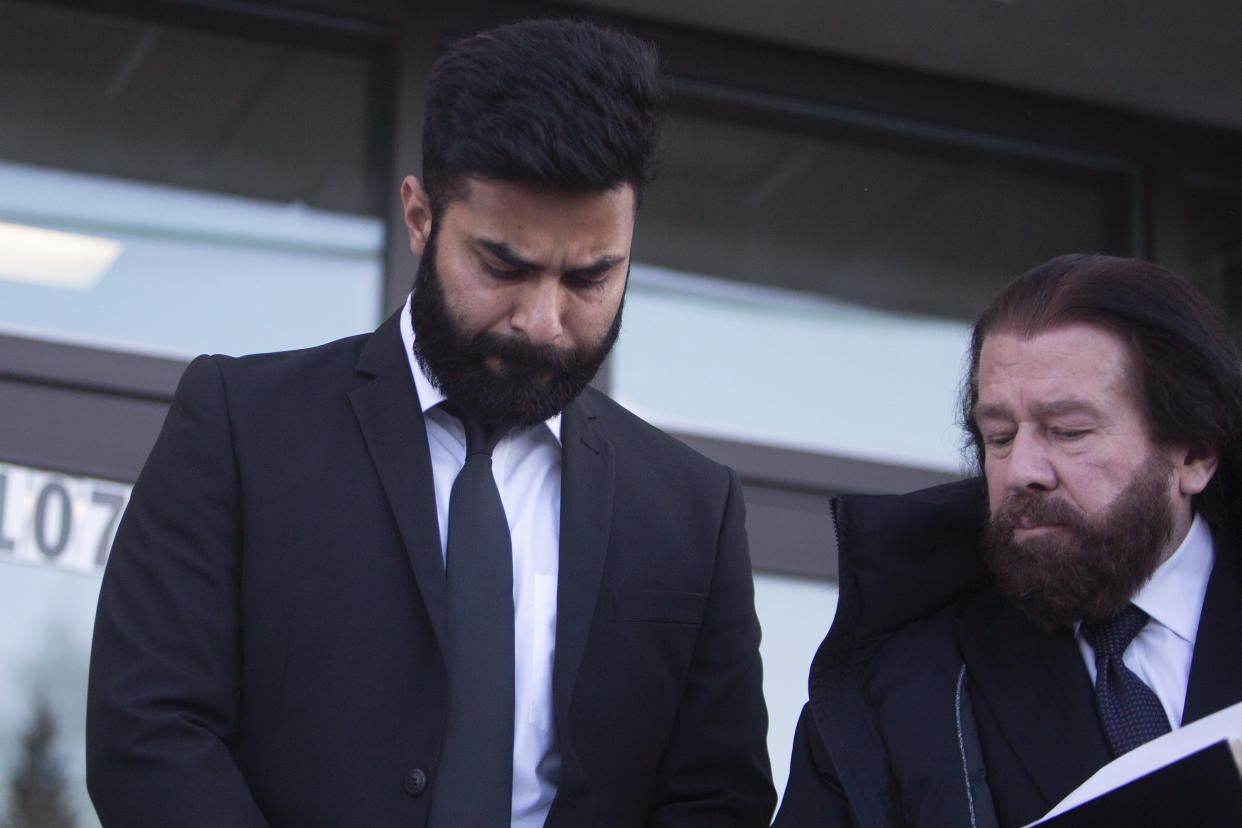 Jaskirat Singh Sidhu, the truck driver who collided with the bus carrying the Humboldt Broncos junior hockey team, pleaded guilty to 29 charges. (Kayle Neis/The Canadian Press via AP)