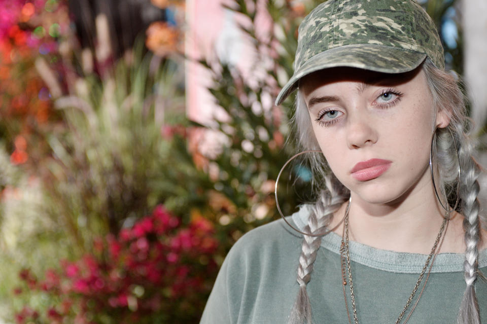 MALIBU, CA - SEPTEMBER 23:  Billie Eilish attends 14th Annual Teen Vogue Young Hollywood with American Eagle Outfitters on September 23, 2016 in Malibu, California.  (Photo by Stefanie Keenan/Getty Images for Teen Vogue)