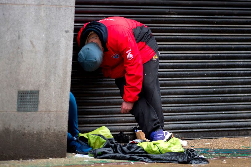 A new strain of the drug Spice is turning Manchester's homeless people into 'the walking dead'.