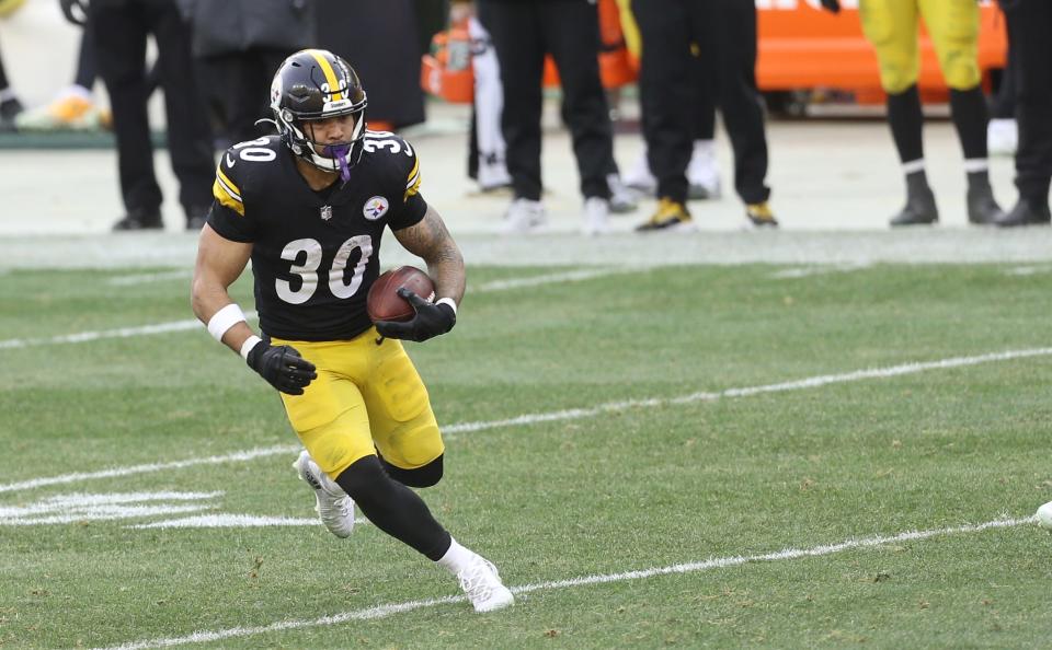 RB James Conner spent his first four NFL seasons in Pittsburgh.