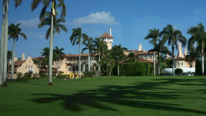 海湖莊園(Mar-a-Lago)。(圖取自推特)