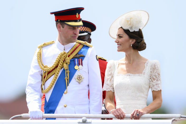 Duchess of Cambridge and Prince William in Jamaica