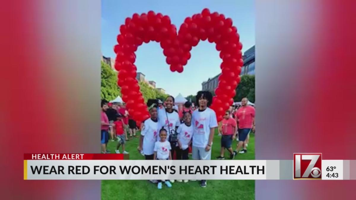 Wear red for women's heart health