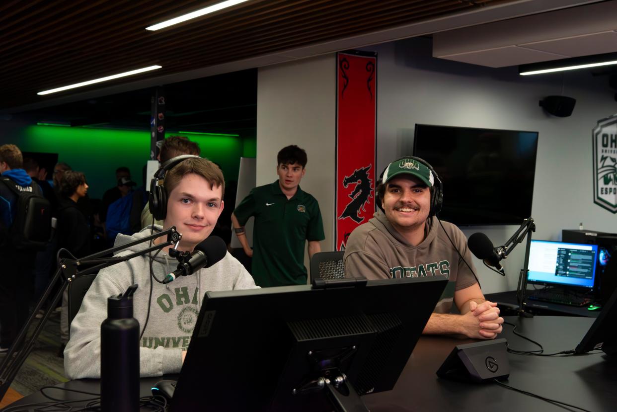 OHIO Esports students broadcast the Central-Southeast Regionals.