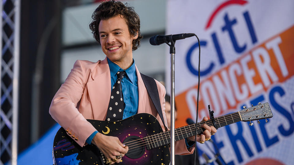 TODAY -- Pictured: Harry Styles on Wednesday, February 26, 2020 -- (Photo by: Nathan Congleton/NBC/NBCU Photo Bank via Getty Images)