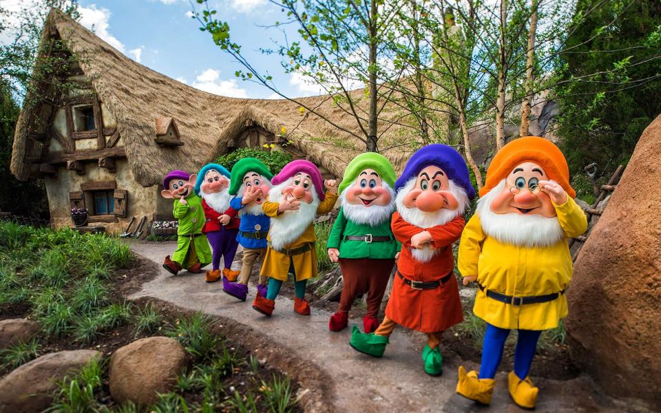 7. Seven Dwarfs Mine Train