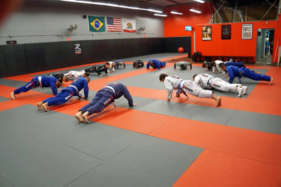 <b>Photo: LeoNardo D./<a href="https://yelp.com/biz_photos/gloglo-brazilian-jiu-jitsu-kickboxing-and-functional-fitness-san-jose-6?utm_campaign=f51f8462-1695-476d-8469-87e25865bd7a%2C44fae38f-ce50-416d-adbb-829ef902fbd3&utm_medium=81024472-a80c-4266-a0e5-a3bf8775daa7" rel="nofollow noopener" target="_blank" data-ylk="slk:Yelp;elm:context_link;itc:0;sec:content-canvas" class="link ">Yelp</a></b>