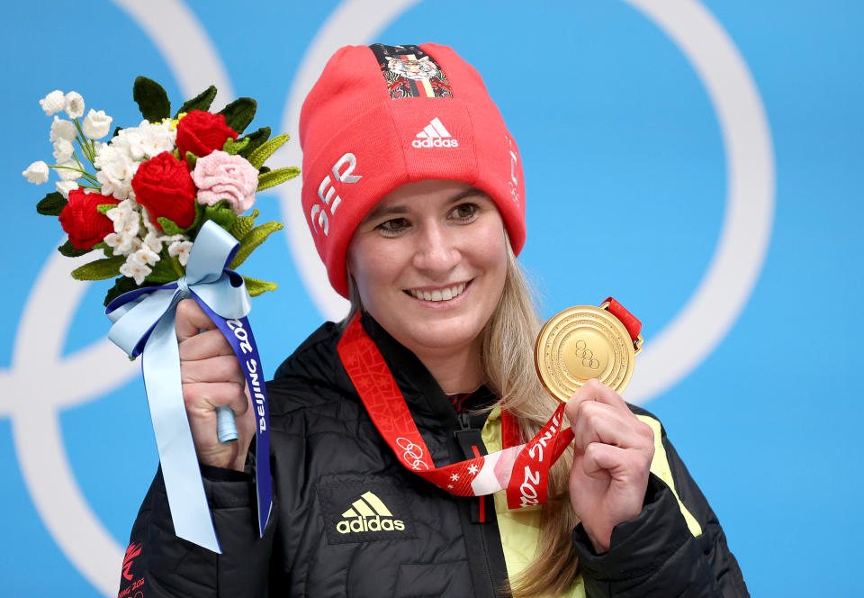 Winter Olympics 2022: Natalie Geisenberger never-before-seen - Yahoo Sport