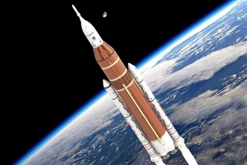 Concept images from the Lego Ideas entry, NASA SLS To the Moon and Mars