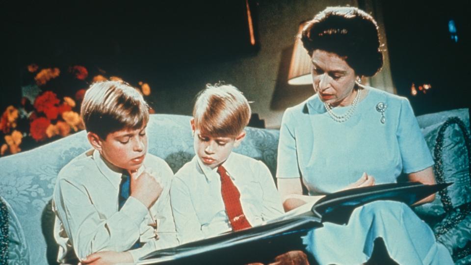 The Queen and her two youngest boys