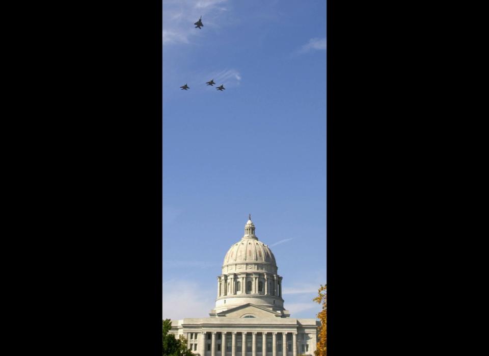 Pictured on Friday, Oct. 16, 2000. (Photo credit should read ORLIN WAGNER/AFP/Getty Images)  