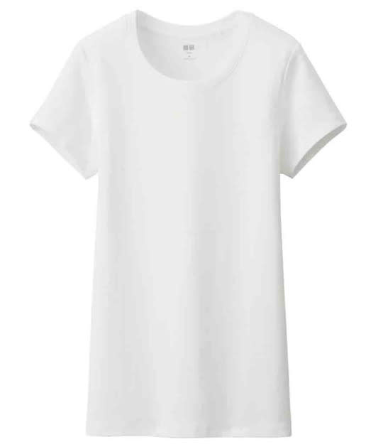 Uniqlo Women Supima Cotton Modal Crew Neck Short Sleeve T