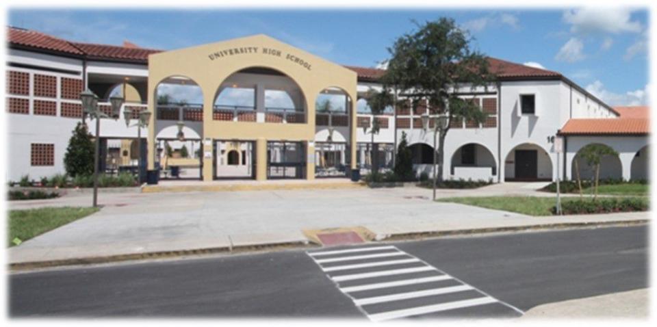 University High School has been nominated for a state architectural award, the only one from Central Florida.