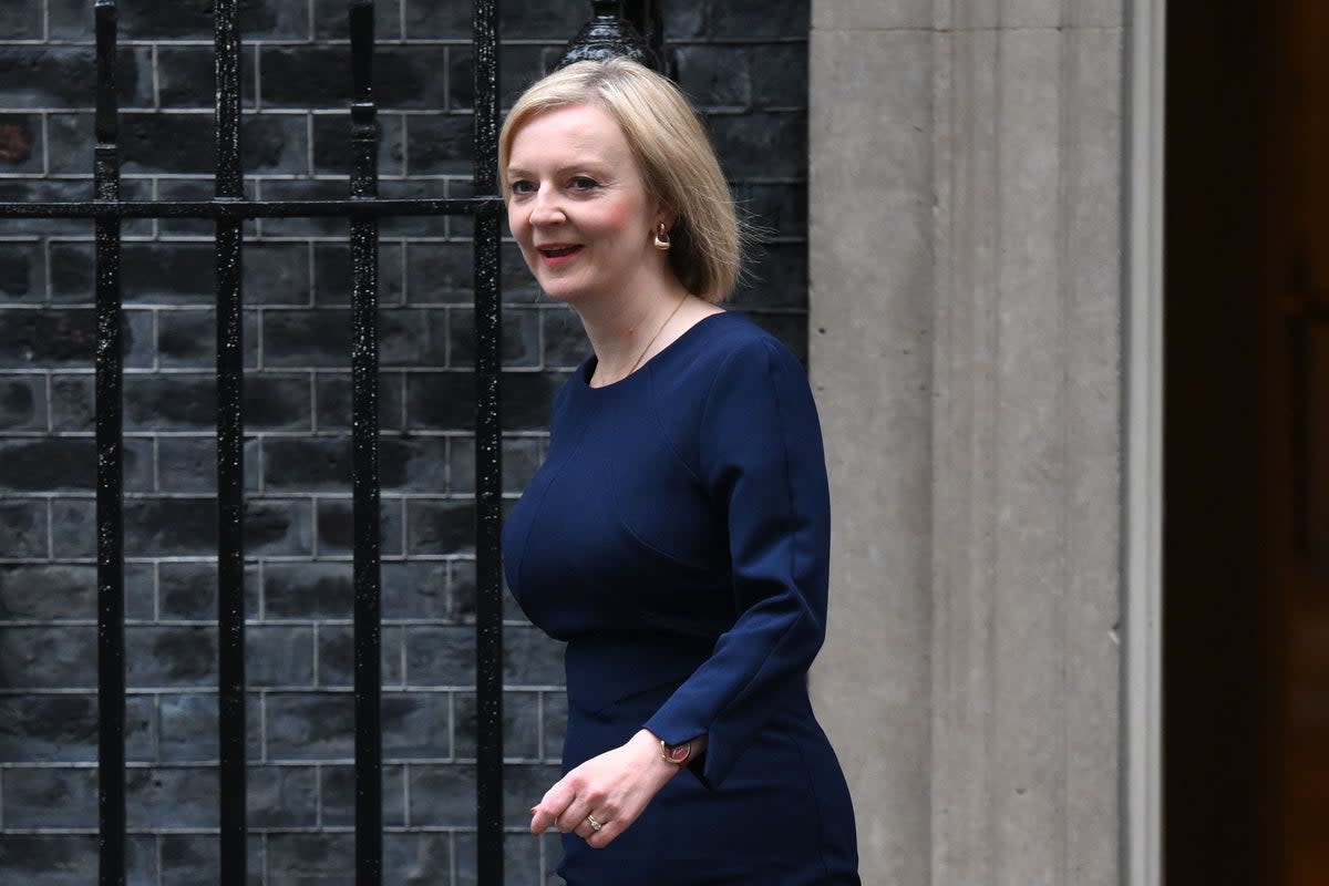 British prime minister Liz Truss   (AFP via Getty Images)